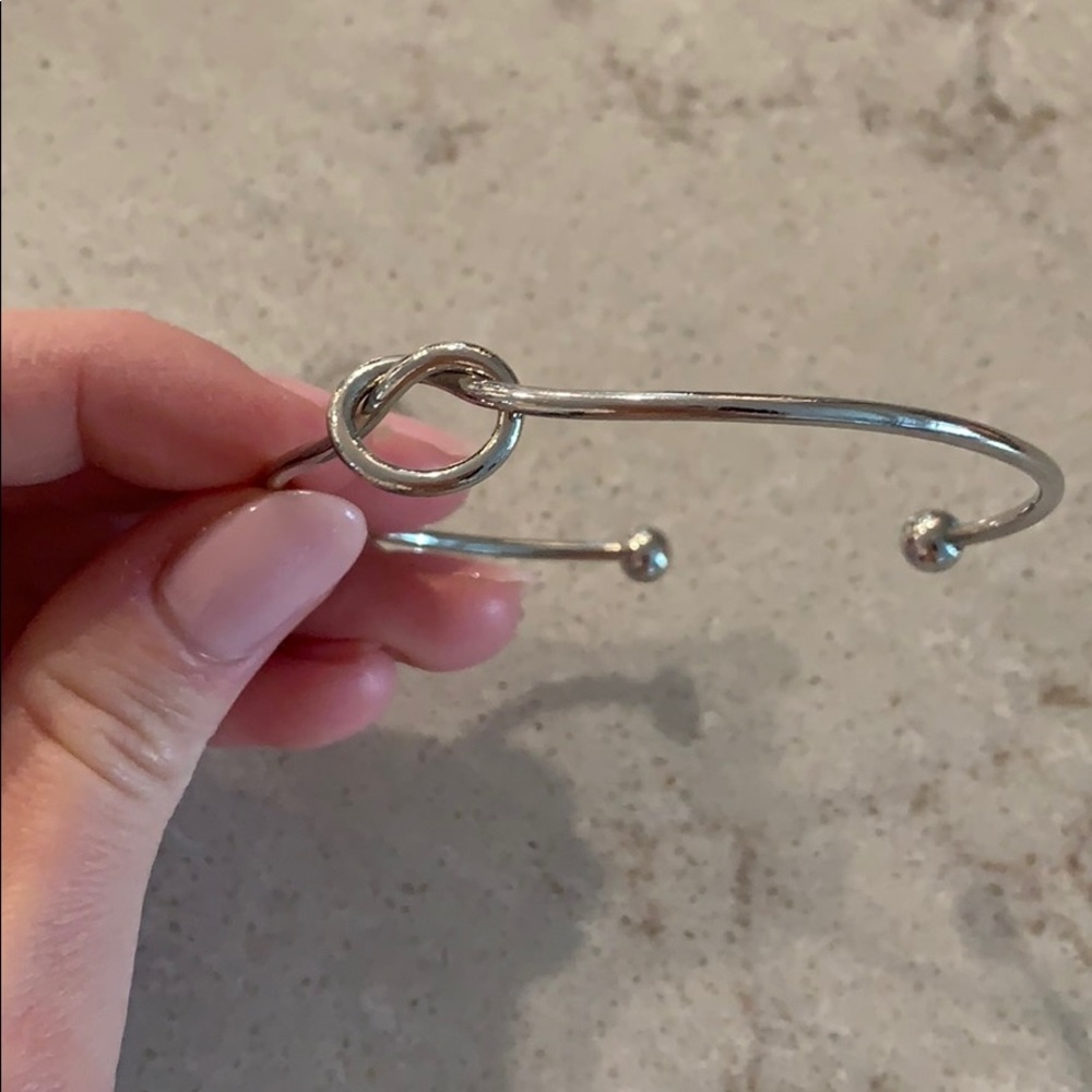 Infinity cuff bracelet